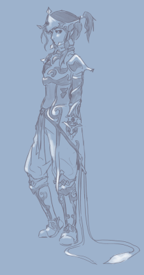 psir:  I’ve always had this silly idea of Korra wearing a Raava battle armor of sort.  this should be a thing too &lt;3333