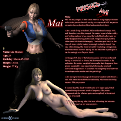 versusxxxstudio:  Continuing with halloween here we’ve some new info from our hentai-horror game: Punished Mai. It’s the profile of Mai, the main character of the game. Next week, we’ll have new info of the development progress for everyone. Happy