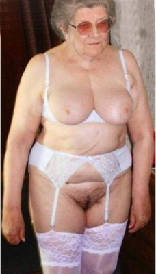 nudeoldladies:  Here’s an old granny in very sexy lingerie!Find YOUR Sexy Granny Here!
