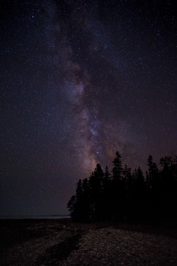 spacequakes:  just–space:  The Milky Way rising over Acadia National Park, Maine, USA  js