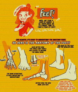thundercluck-blog:  Hey friends, it’s Meg! Back for another TUTOR TUESDAY! Today we take a look at feet and how they work! I’m always looking for recommendations, so if you have anything you’d like help with feel free to send it in here or on my