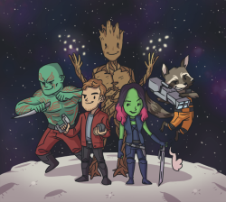 herospy:  &ldquo;They call themselves the Guardians of the Galaxy…&rdquo; &ldquo;What a bunch of a-holes.&rdquo; 