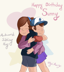 mycheeze:  Happy Birthday @ikimaru :D  Enjoy some Pines twins because I know you love them! (Click on Keep reading you know you want to ;33)  Keep reading  ahh that’s so cute, thank you! &lt;3(and I clicked it CHEEZE WHY hahah)