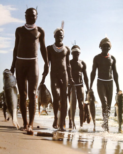 Turkana fishermen, from African Visions: The Diary of an African Photographer, by Mirella Ricciardi.