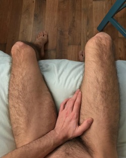 Love your furry legs!
