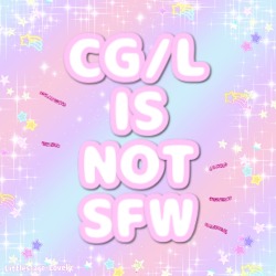 littles-are-lovely:  💕✨ CG/L is not SFW ✨💕  Even if your littlespace is non-sexual, or you are a non-sexual caregiver, CG/L is still a kink, and therefore it is not appropriate to classify it as safe for public or non-consenting audiences. 