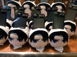  First looks at official SnK merchandise from the Universal Studios Japan SnK: THE REAL event, which officially opens on January 23rd! (Sources: 1, 2, 3, 4, 5)  Those Eren headbands&hellip;!