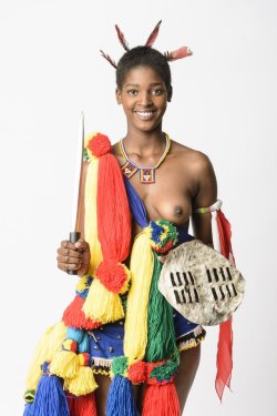   Indoni Miss Cultural South Africa   Winner Thembelihle Mpofu of the Swati Kingdom