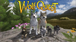 Wow, A lot of people Might recognize this game from the very early 2000s! Wolfquest started out as a free game that was meant to help educate people about wolves and help them understand. It later even got an online mode so you could play with others