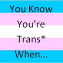 You Know You're Trans* When: #1871 You're a guy and you can pee and tie your shoe laces at the same time, if you so wish.
