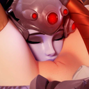 coronalview:  Nsfw Overwatch Mercy reverse cowgirl gif animation by respective  Artist: @zugronc
