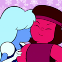 rosyquartz:  seeing garnet without her glasses