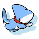 vress-shark:                 Shark Plush Animated version of : https://www.patreon.com/posts/shark-plushie-7994758 