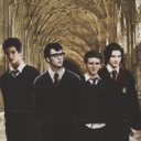 becausefandomlife:  marauders4evr:  ifmenwerebooks:  ravenclaw-enfp:  Guys. I just realized something.I JUST REALIZED SOMETHING.In this scene in DH part II, Harry, Ron and Hermione are just running around  doing shit. Until now, I thought it was rather