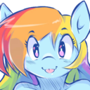 ask-rainbowslut:  If Anyone is still interested in donating to me, here’s a reminder that my donation button is at the top left corner of my blog. I’m not a very good creator of stuff, but I can try and make some fanfics with my less then stellar