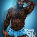 tattedsavage88:  THICK THIGHS THICK DICK 