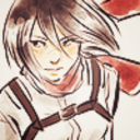 eremika:  please look at this picture of Mikasa being upset because nobody wants to tell her where babies come from        