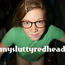 mysluttyredhead:  My Slutty Redhead takes a facial