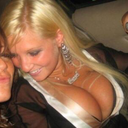 plasticdollclub:Brittany Elizabeth flaunting her massive boobs