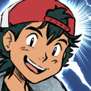 scribblekin:  ok while I was moving stuff around , seeing what looked funniest where, to make today’s pokeswap, I happened to flip Ash’s eye and started cracking up  he looks so worried? uncomfortable? but then this lead to some…more edits with