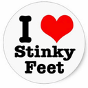 ilovestinkyfeet:“I catch you looking at my feet all the time. Do you like what you see? Don’t be shy&hellip;come closer”“You can touch them if you want. They smell good don’t they? Kiss them , kiss each and every toe.”
