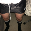 Nylon Footie Shorts