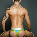 thongsareforboys:  manthongsnstrings:  shackamack:  Pink muscleskins and my big ass  fashion show   This brings Precum to my dick tip instantly!!!