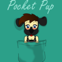 p0cket-pup:Pocket can be a tiny bit possessive &gt;////&lt;Sorry, I wanted to try out a new software and it didn’t come out as clean as I wanted it to.