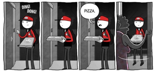Pizza slut delivers