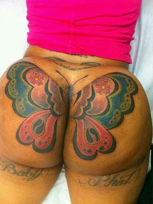 Butterfly tattoos for girls