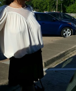 soccer-mom-marie:  @sassyass2525 Braless Friday morning coffee run before heading to work!! ðŸ˜ˆðŸ˜ˆ Donâ€™t you just love her pokies @soccer-mom-marie!! Have a great BF!!  â¤ï¸â¤ï¸â¤ï¸ That is one of my all time fave BF submishes! Itâ€™s what BF