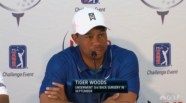 Tiger Woods isn't coming back soon. (Golf Channel)