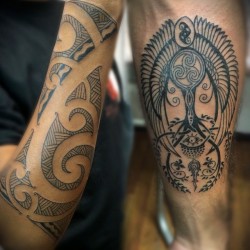 #Tattoo #tatuaje #tattooblack #black #blacktattoo #brazo #lineas #line #maori #lara #venezuela #barquisimeto #gabodiaz04 #ink