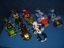 *GIANT PANGS OF NOSTALGIA*the multi core magnetizer was one of my favourites, and classic space lego series in general were a huge part of my childhood. The red one is the original. These variants are all pretty cool :DI still have my extensively modified