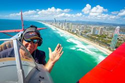 G’day from Down Under (view from a scenic flight over Surfers Paradise, Queensland, Australia)