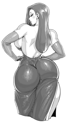 synecdoche445:  人妻！   Come home from an exhausting walk&hellip;Fire up my dash and see manga artist @synecdoche445 ‘s   thicc interpretation of original waifu&hellip;Second wind ignites&hellip;