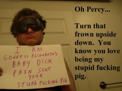Percy The Pig AKA stupidfuckingpig