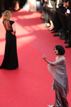 trickofthemind:  Asia Argento at Cannes