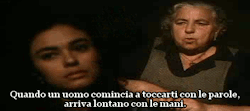 haidaspicciare:  Linda Moretti e Maria Grazia Cucinotta. &ldquo;Il postino&rdquo; (Michael Radford, 1994). 