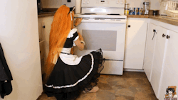 xcorpsekittenx:  I’ve been working on new cosplay vids!Check out my Futaba maid vid here!