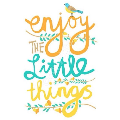 Little things in life quote