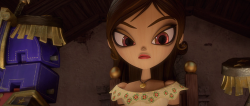 bookoflifedetails:  I get Maria though. She leaves and makes sure Manolo keeps playing the guitar because it’s like she already knows his family are bullfighters, something he’ll have to become and something she doesn’t approve.When they see each