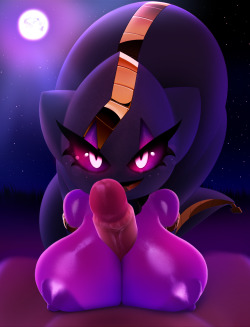 certifiedhypocrite:  plantpenetrator:  A Banette set commissioned by @stalgondo  Banette has so much of a dangerous look to her! lovely. 
