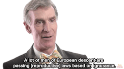 sugarbabystyle:  micdotcom:  Watch: Bill Nye uses science to defend women’s reproductive rights.   i feel so bad because i thought he also made my most coveted Banana Powder and other costume makeup as part time work  He&rsquo;s so bad ass! It&rsquo;s
