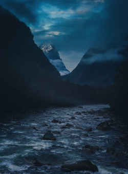 vahc:  Navigating Across the Rivers of New Zealand in the Morning Mists by Stuck in Customs 