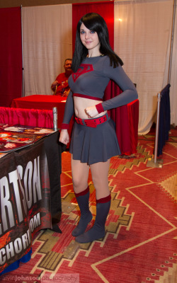 comicbookcosplay:  Red Son Supergirl Albuqureque Comic Con Cosplayer: Elizabeth Wither Costume by: Elizabeth Wither Photography by  Alvin Johnson Photography  Tumblr: alvinjohnsonphotography.tumblr.com Instagram: alvinphotog Twitter: @alvinphotog 