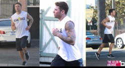 thecelebarchive:    Ryan Phillippe shows off buff arms in a white cut-off shirt while jogging away from the gym on Monday morning in West Hollywood.Pics &gt; https://www.thecelebarchive.net/ca/gallery.asp?folder=/ryan%20phillippe/&amp;c=1  