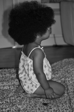 naturalhair:  Baby fro fabulousness. 