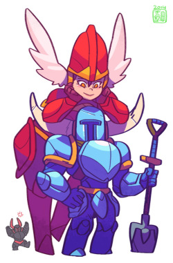 princeofcake:  Had a very distracting week. Steam sale, SGDQ 2014… All I did was play games and watch people play games, lolollol.. lol.. sigh. On the bright side, Shovel Knight came out recently and I love it. Here’s a doodle I did of it because