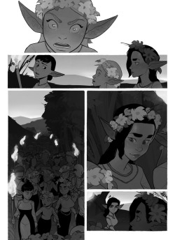 buttsmithy:  That’s them pages for the first week of chapter 6. The new style is really working out. I have no idea how I would have done some of these backgrounds with inks, patreon.com/InCaseArt 
